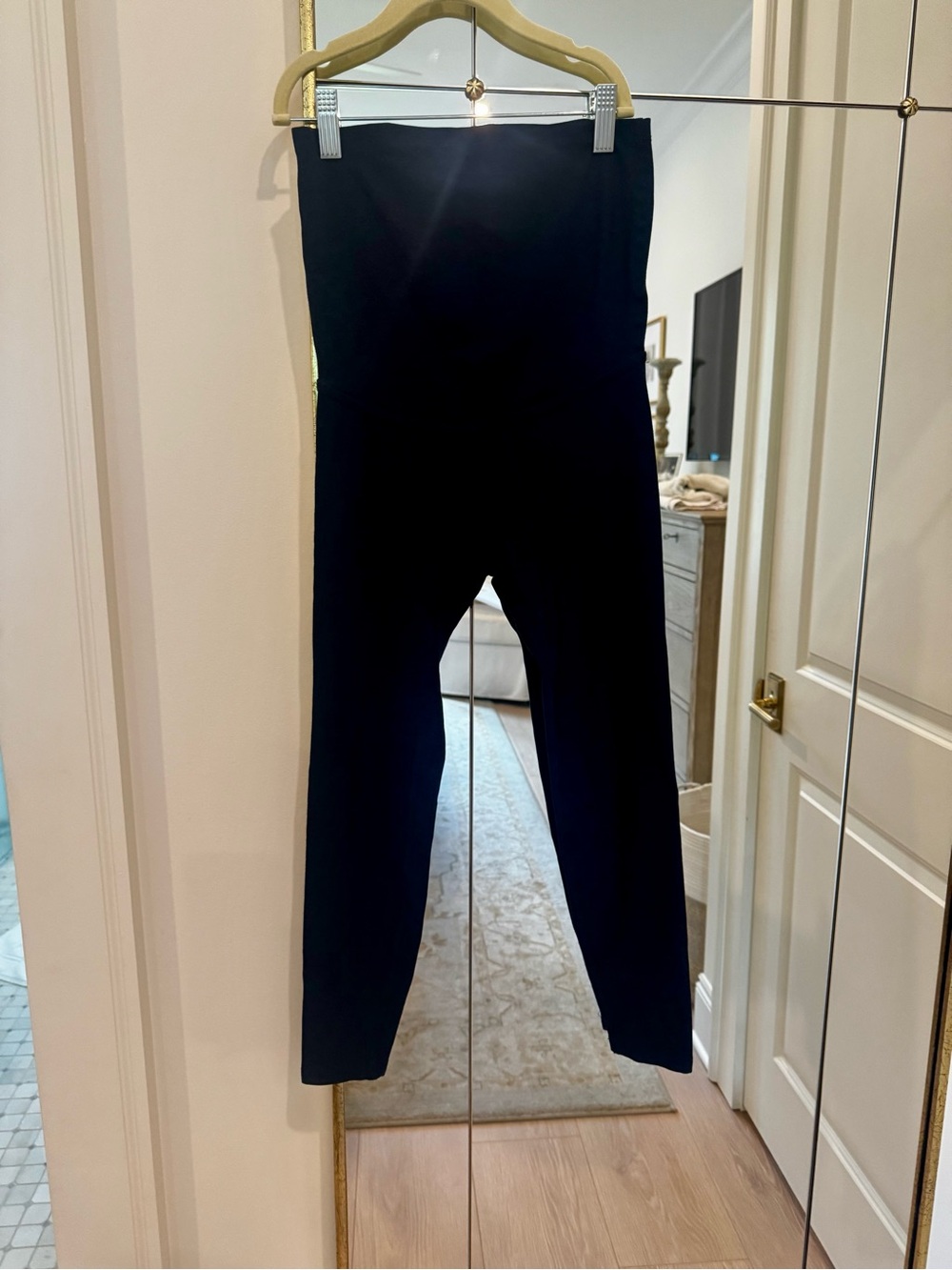 Beyond the Bump Navy Blue High-Rise leggings